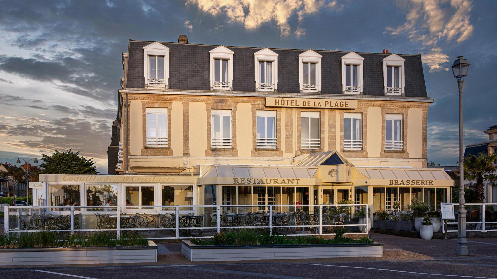 Hotel De La Plage Courseulles-sur-Mer Kültér fotó